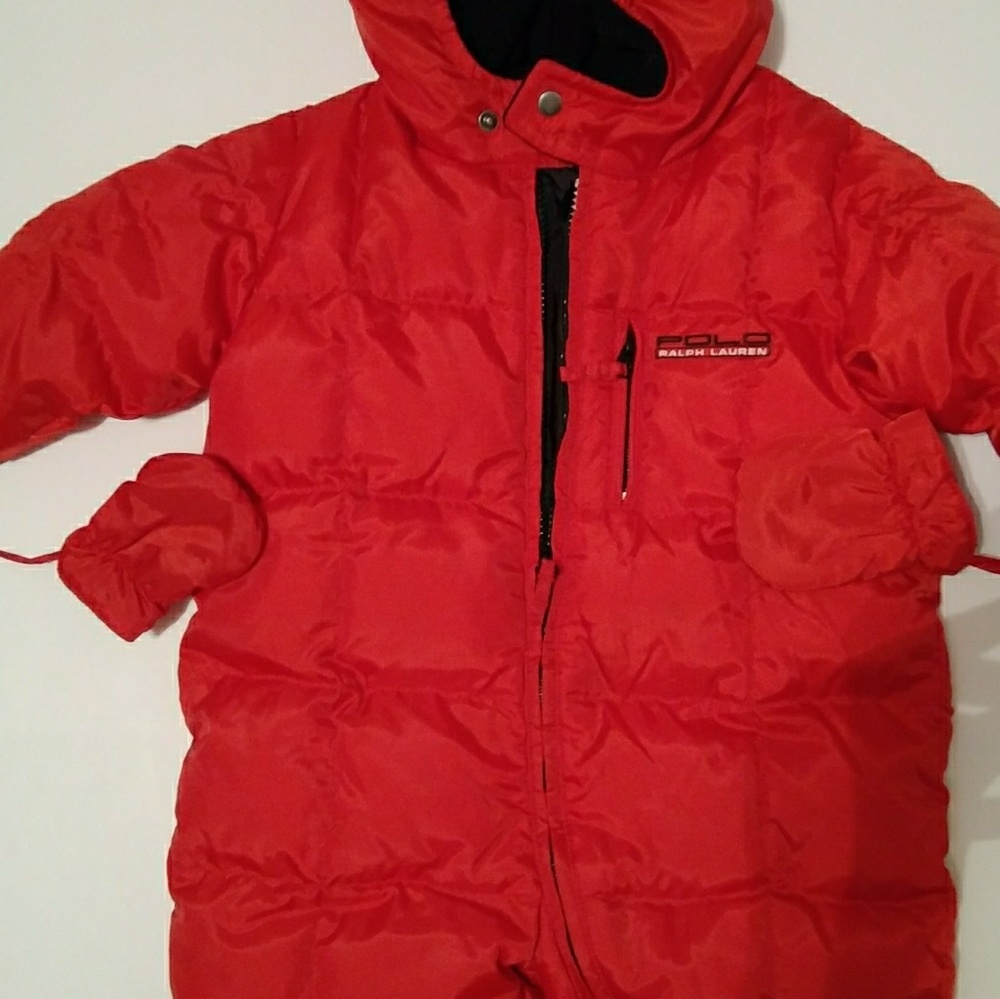 Ralph Lauren Snowsuit Infant Kids Polo Size 12M